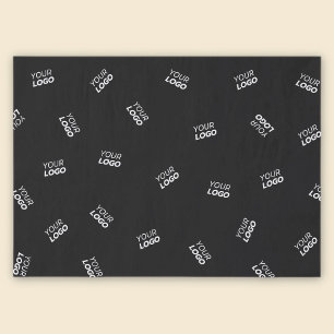 Papel De Seda Cualquier logotipo o imagen cargada Patrón dispe