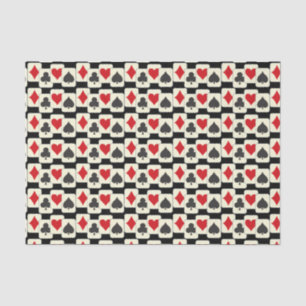Papel De Seda Cuarteto de cartas de reproducción