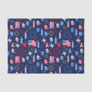 Papel De Seda Cuatro de Julio