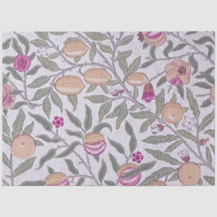 Papel De Seda Cuatro frutas, William Morris