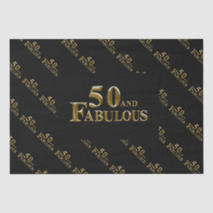 Papel De Seda Cumpleaños 50
