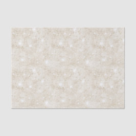 Papel De Seda Cumpleaños Brillo de Arena Crema Champán