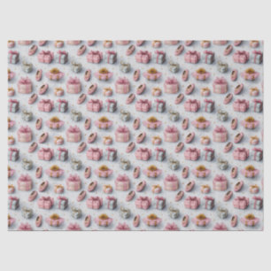 Papel De Seda Cumpleaños de Bailarina Rosa Tutú Lindo
