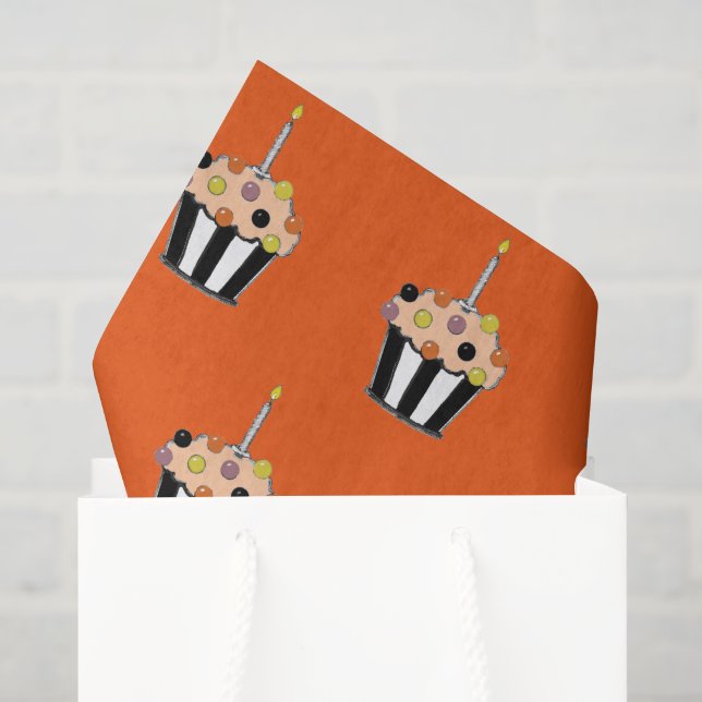 Papel De Seda Cumpleaños de Halloween (Bolsa de regalo)