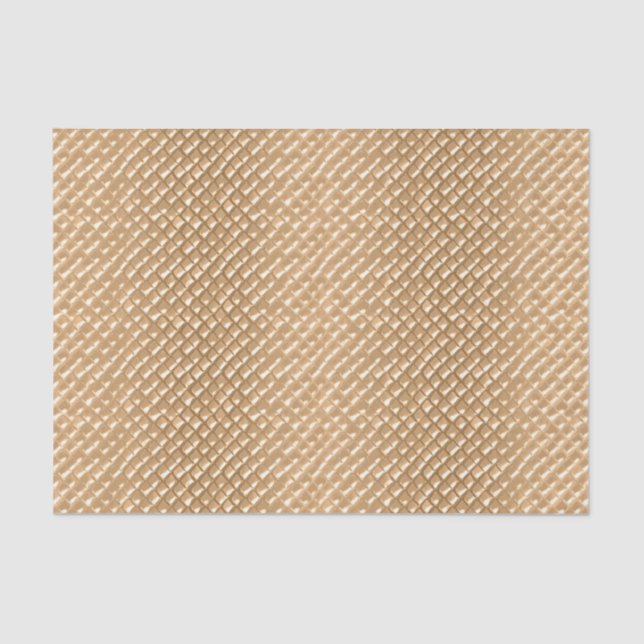 Papel De Seda Cumpleaños de Ice Cream Cone (Anverso)