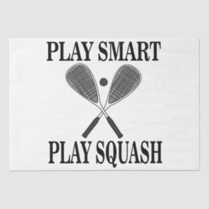 Papel De Seda Cumpleaños de jugador de squash