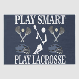 Papel De Seda Cumpleaños de Lacrosse Player