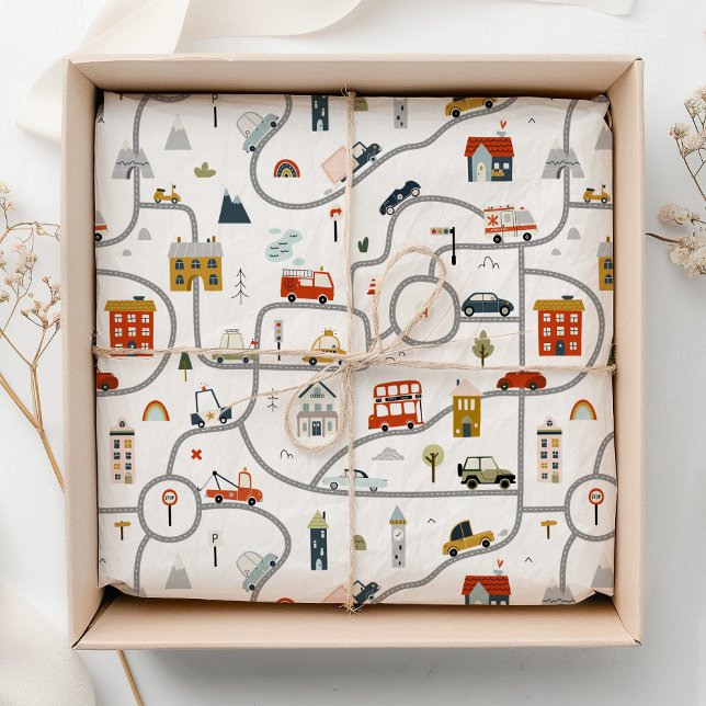 Papel De Seda Cumpleaños de los coches de compañía (Subido por el creador)