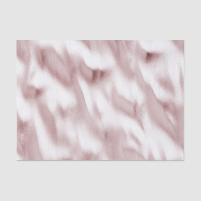 Papel De Seda Cumpleaños de Rubor Pink Glam (Anverso)