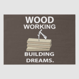 Papel De Seda Cumpleaños de Woodworker
