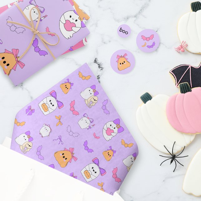 Papel De Seda Cumpleaños del fantasma de Halloween (Subido por el creador)