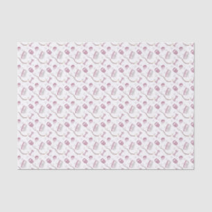 Papel De Seda Cumpleaños del Terrier de Cute Yorkshire