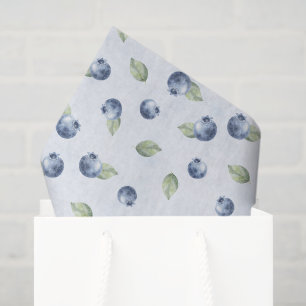 Papel De Seda Cumpleaños Frutas Arándanos