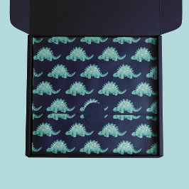 Papel De Seda Cumpleaños infantil Dinosaurio Stegosaurus