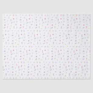 Papel De Seda Cumpleaños minimalista italiano lindo