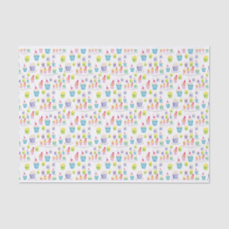 Papel De Seda Cupcakes Birday Tissue Paper