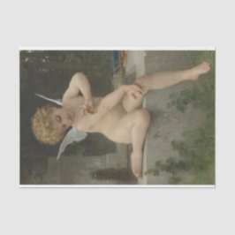 Papel De Seda Cupido con mariposa (por Bouguereau)