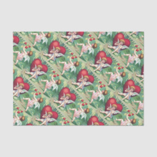 Papel De Seda Cupidos de juego Retro Cute Vintage Valentine Hear