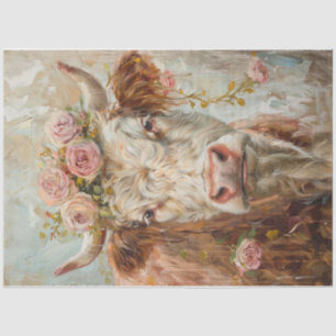 Papel De Seda Curly Cow