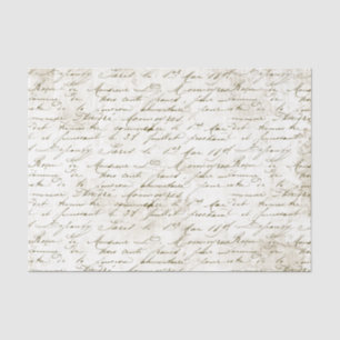 Papel De Seda Cursiva de Grunge manuscrita de escritura francesa
