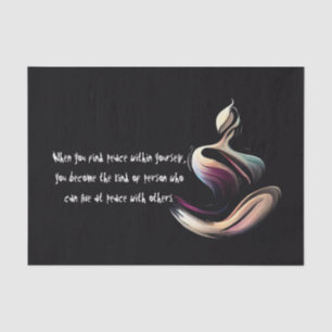 Papel De Seda Curso de broche de broche de Lotus Pose