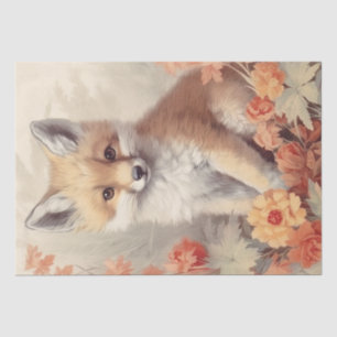Papel De Seda Curte Baby Fox