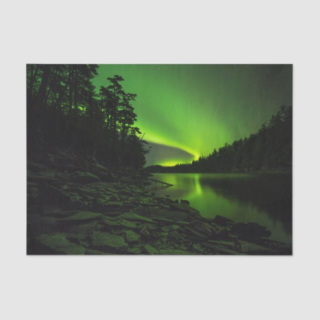 Papel De Seda Curvando Aurora (Anverso)