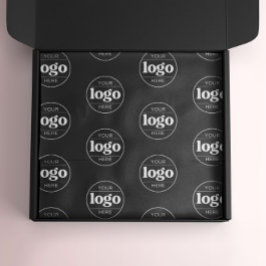 Papel De Seda Custom Branded Business Logo Company Packaging