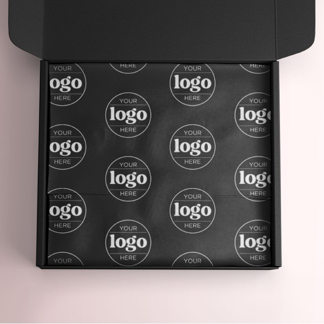 Papel De Seda Custom Branded Business Logo Company Packaging (Subido por el creador)