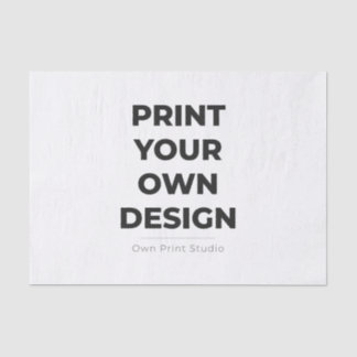 Papel De Seda Custom Print Your Own | Printing My Own To Order