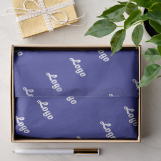 Papel De Seda Customized Your Own Logo Stylish Modern Minimal