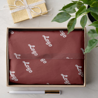 Papel De Seda Customized Your Own Logo Stylish Modern Minimal