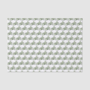 Papel De Seda Cuta acuarela Green Baby ShoPattern