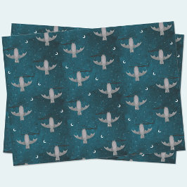 Papel De Seda Cute Bat Halloween