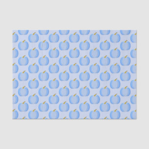 Papel De Seda Cute Blue Baby Boy Calabaza Patterada
