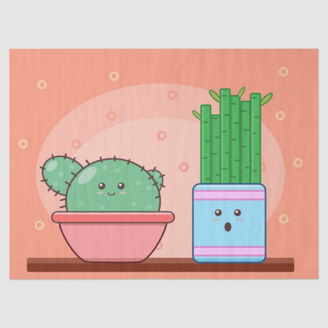 Papel De Seda Cute Buddies (Anverso)