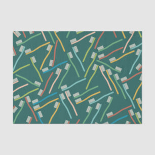 Papel De Seda Cute Dentist Tissue Paper