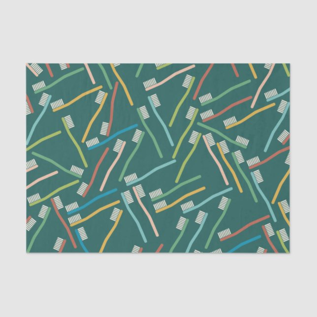 Papel De Seda Cute Dentist Tissue Paper (Anverso)
