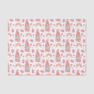 Papel De Seda Cute El día de San Valentín Gnomes