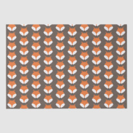 Papel De Seda Cute Fox Animal