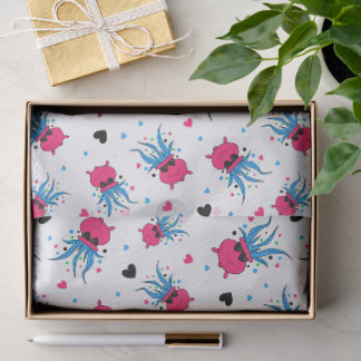 Papel De Seda Cute Funny Witch Potion estampado