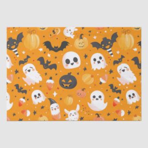 Papel De Seda Cute Halloween