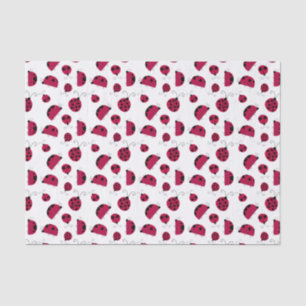 Papel De Seda Cute Ladybugs