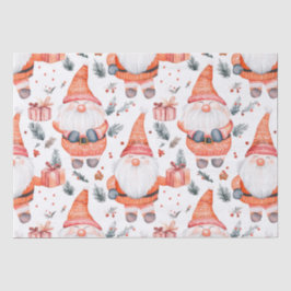 Papel De Seda Cute Navidades Santa Claus