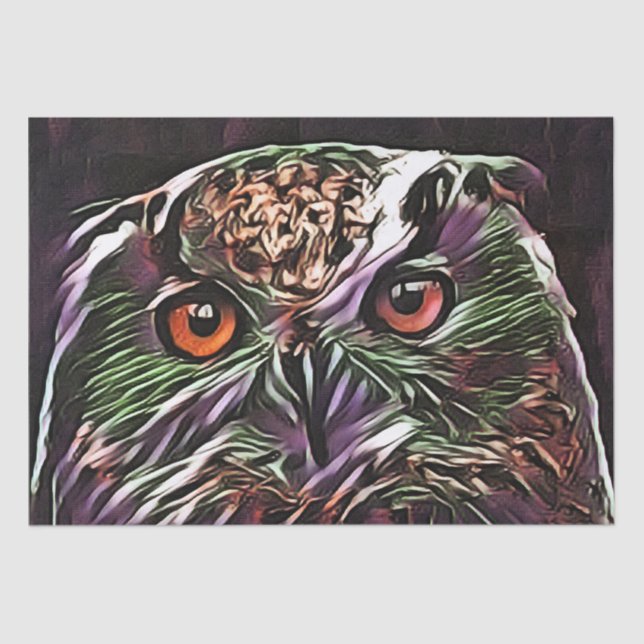 PAPEL DE SEDA CUTE OWL (Anverso)