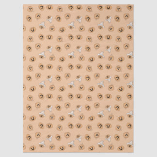 Papel De Seda Cute Pastel Pumpkin Halloween Pattern Wrapping Pap