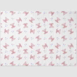 Papel De Seda Cute Pinos Rosa Barnyard Niños Cumpleaños