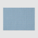 Papel De Seda Cute retro Navy Blue Gingham Plaid Pattern<br><div class="desc">Cute retro Navy Blue Gingham Plaid Pattern Tejido Paper</div>