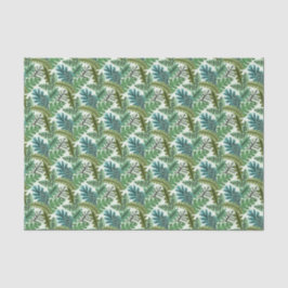 Papel De Seda Cute Safari Birthday Party Jungle Leaf