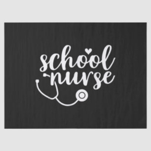 Papel De Seda Cute School Nurse Appreciation